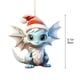 thumbnail image 3 of Adorno navideño de acrílico de 8 cm | Decoración navideña duradera | Decoración festiva para árbol, coche, casa, fiesta | Adorno navideño de acrílico ligero y duradero, 3 of 6