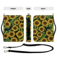 thumbnail image 5 of FOR U DESIGNS Sunflower Bible Cover Leather Casual Bible Carrying Bag for Men Lightweight Sturdy Bible Protective Carrier Size Large Multifunctional Bible Bag for Bible Lover, 5 of 7