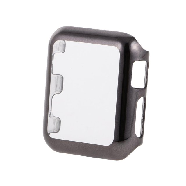 1 pieza de cubierta de protección contra caídas de plástico para 2 de 42 mm protege contra rasguños Negro Sunnimix Cubierta del caso del reloj