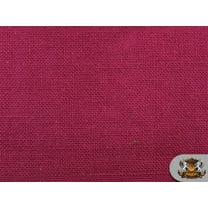 Burlap Jute MAGENTA Fabric / 58" / Sold by the yard
