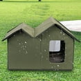 thumbnail image 3 of Waterproof Cat House Collapsible Pets Cave Bed Kitten Warm RestBed Dog Habitat Shelter Four Season Dog Kennel Pet Supply, 3 of 20