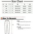 thumbnail image 2 of Wycnly on Sale Capris for Women Womens Loose Cropped Pants Casual Solid Elastci Waist Straight Leg Crop Trousers Vintage Cotton Linen Pants with Pockets, 2 of 5
