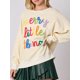 thumbnail image 5 of Sudadera holgada de primavera y otoño para mujer, jersey de cuello redondo y manga larga con bordado de letras navideñas, sudaderas holgadas informales para mujer, 5 of 5