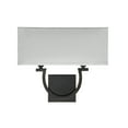 thumbnail image 2 of Classic Bronze Two Light Wall Sconce from the Rhodes Collection, 2 of 5