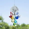 thumbnail image 4 of H&D Crystal Suncatcher Tree of Life Window Ornament with 20mm Crystal Ball Prism, 4 of 5