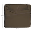 thumbnail image 5 of Juego de Sabanas King Size Chocolate Microfibra S0162 Castelog, 5 of 5