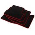 thumbnail image 3 of Audi A4 & S4 Floor Mats - Sedan, Wagon B6 & B7 - Red Edging, 3 of 9