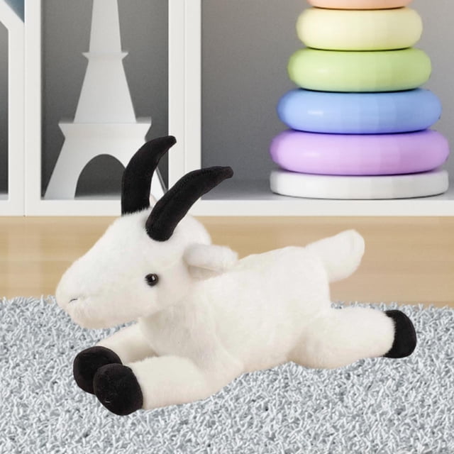 Peluche de oveja, cordero de peluche, adorable decoración para el hogar, muñeco suave y cómodo, regalo para guardería, sofá cama, aula de niños.