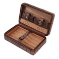 thumbnail image 2 of Cigar Humidor Case, Portable Cigar Box  For Travel For 4pcs, 2 of 8