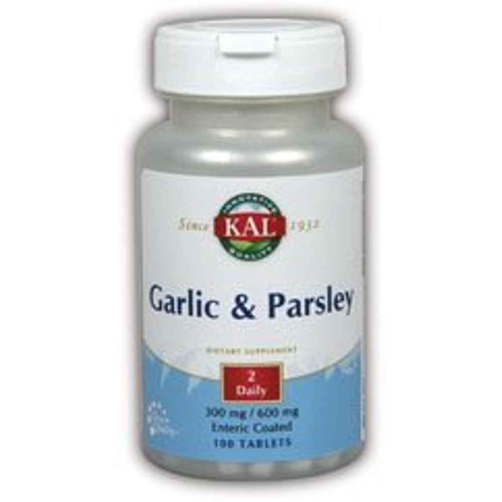 Kal Garlic Parsley, Tablet (BtlPlastic) 100ct