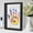 Black, variant on Wooden Transparent Handprint Frame DIY Craft Keepsake Kit Acrylic Boards Paint Pens Shadow Box Display Wall Tabletop Memory Gift for Families Couples Pets Grandparents Home Decor