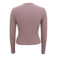 thumbnail image 3 of Playera George para Mujer Manga Larga Rosa Talla EG, 3 of 4