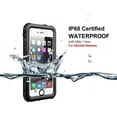 thumbnail image 7 of iPhone SE 2022 2020 Waterproof Case, iPhone SE 3rd 2nd Gen Case Waterproof, Allytech IP68 Waterproof Build-in Screen Protector Full Protection Case Cover for Apple iPhone SE 2022/2020, Black, 7 of 7