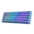 thumbnail image 1 of Teclado mecánico para gaming HK GAMING GK61 60% v3, 1 of 9