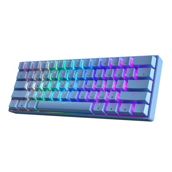Teclado mecánico para gaming HK GAMING GK61 60% v3