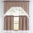 thumbnail image 3 of Gingham 3-Piece Kitchen Tier and Valance 60 x 72 in. Set, 3 of 3