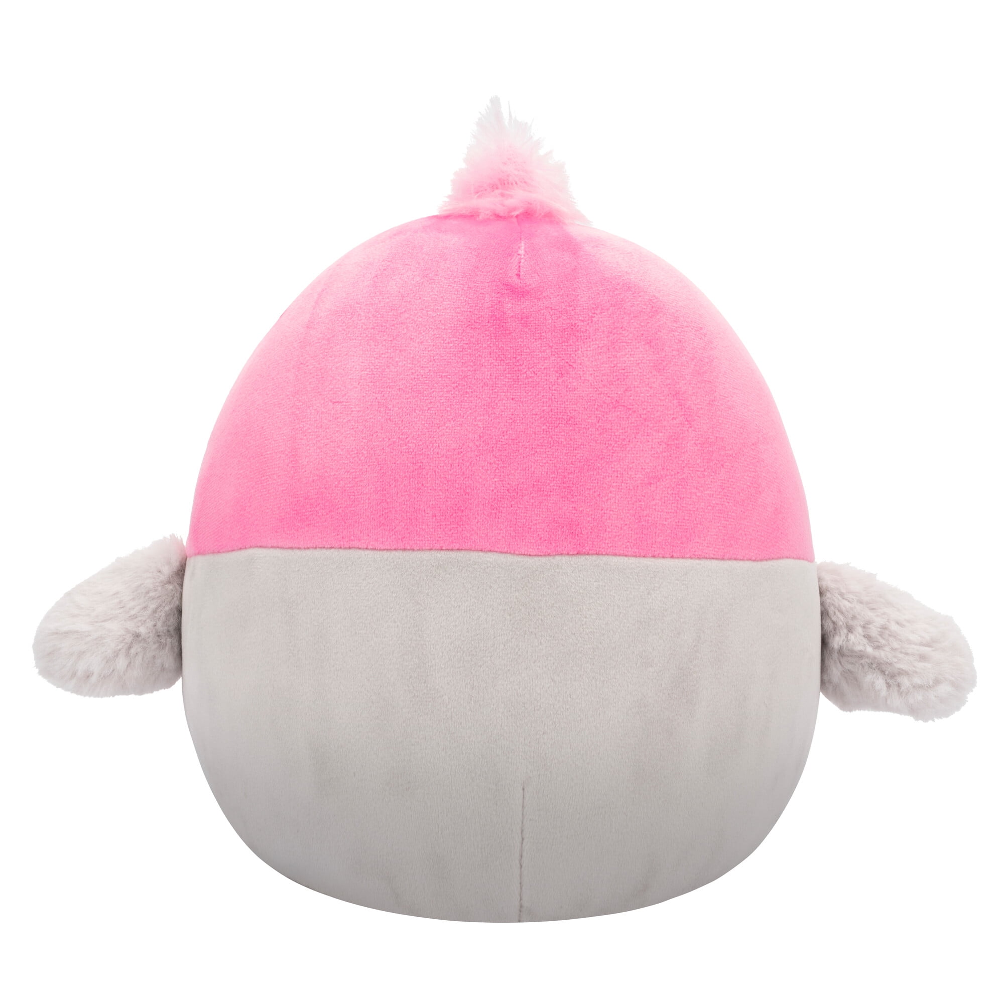 Squishmallows Original 7.5 pouces Jayla, l'oiseau Galah rose et gris – Peluche officielle Jazwares (petit)