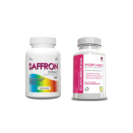 Perte de poids produit - Safran Extrait et Garcinia pour elle Supp