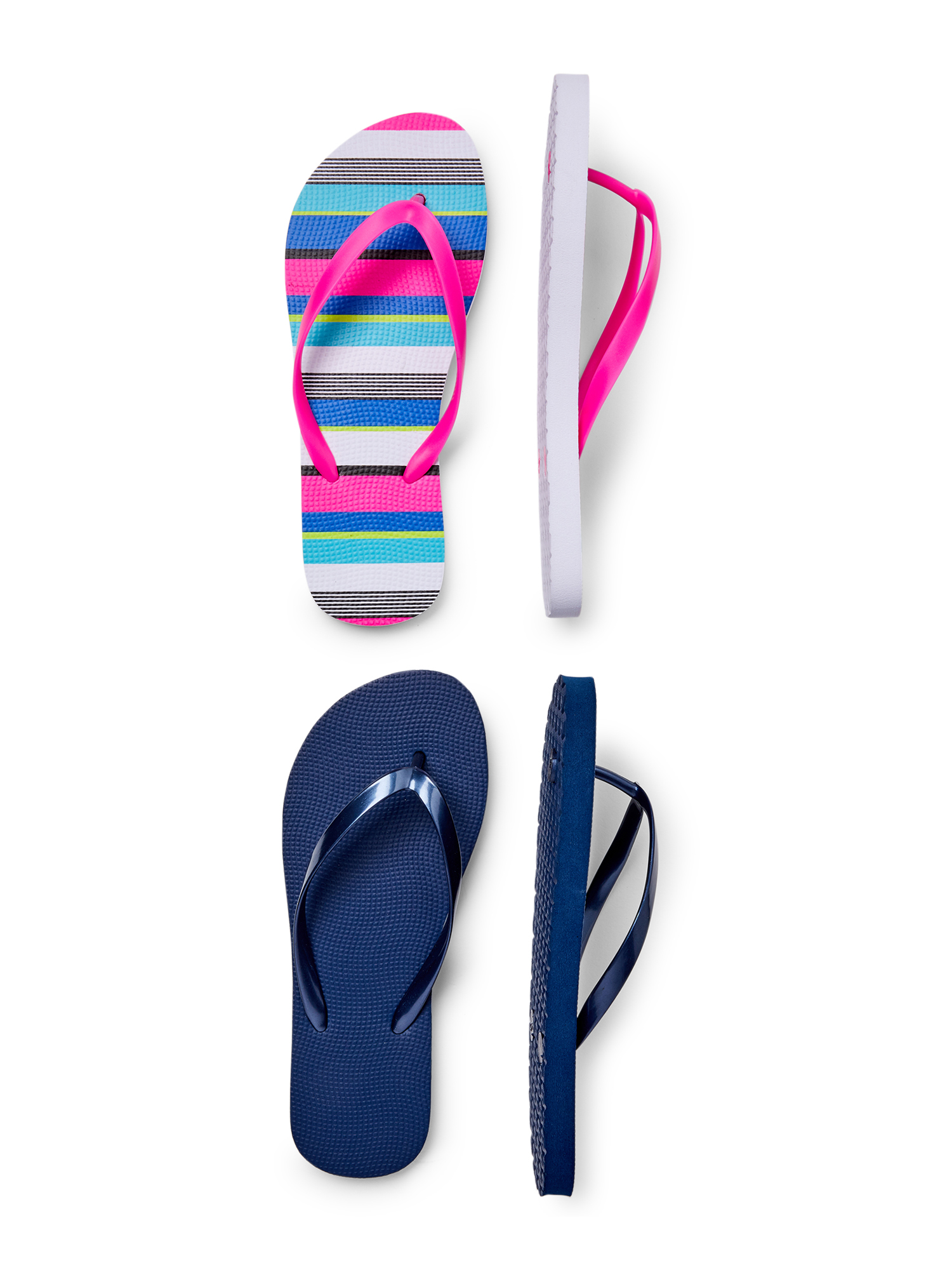 Details about / TIME and TRU Women/'s Comfortable Flip Flop Thong Sandal Pair Size 7//8