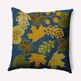 thumbnail image 2 of 16" x 16" Simply Daisy Fall Leaves Polyester Indoor/Outdoor Pillow, Green Qty 1, 2 of 5