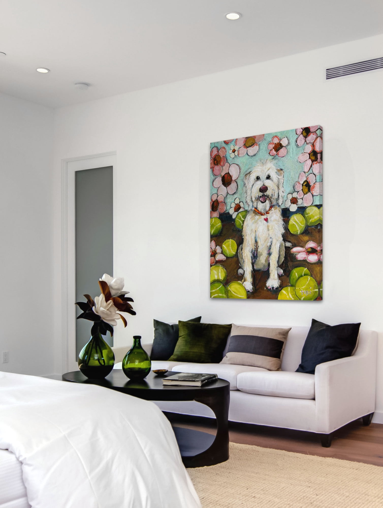 Marmont Hill "Rosie" by Tori Campisi Painting Print on Canvas