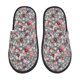 thumbnail image 1 of Balery Daisies Flowers Pantuflas de Casa de Felpa Silenciosas con Diseño Estampado, Zapatillas Cómodas Antideslizantes de Algodón para Interior-Medium, 1 of 8