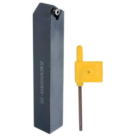 

Uxcell 3/4 CNC Lathe Indexable Carbide Turning Tool Holder SCMCN2020K09-100 40°