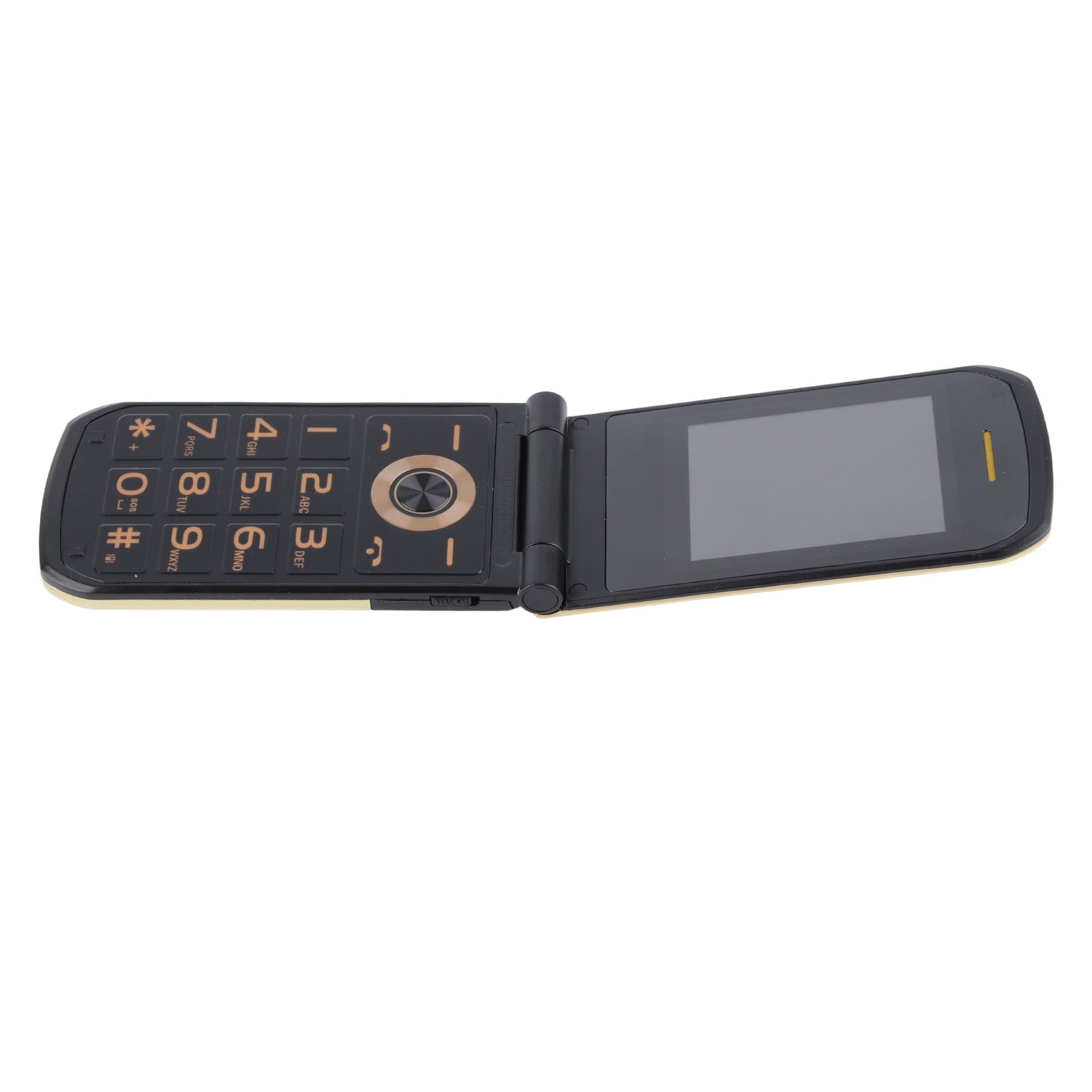 Senior Flip Phone, Gold Fast Dial Flip Cell Phone  For Elderly For Daily Life