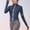 Blue, variant on Valentine's Day Women Coat Women's Outdoor Running Fitness Exercise Zipper Quick Dry Cardigan Stand Collar Long Sleeve Slim Yoga Jacket