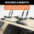 thumbnail image 4 of 53-3/8" Aluminum Universal Roof Rack Crossbars, 4 of 7