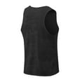 thumbnail image 4 of Gym Tank Tops For Men Qiggri Men Fitness Sleeveless Dry Running Training Slim Pull-over Sports Round-Neck Tank Top Muscle Tank Tops For Men, 4 of 4