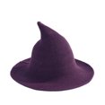 thumbnail image 1 of Sombreros para mujer, sombrero de bruja, sombrero de mago, sombrero de lana, sombreros de poliéster para mujer, 1 of 2