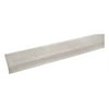 M-D Satin Silver Fluted 2 In. x 6 Ft. Aluminum Carpet Trim Bar, Extra Wide 78220