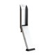 thumbnail image 1 of Tope de puerta abatible para mantener abierto, montado en el suelo, resistente, soporte de puerta para apartamento, cocina, lavadero, viaje, hogar Plata, 1 of 8