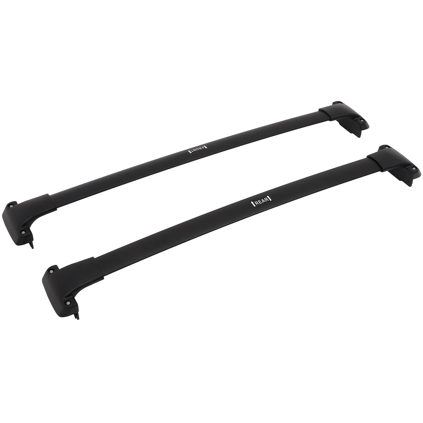 ECCPP Black Roof Rack Cross Bar Luggage Cargo Carrier Rails Fits For Jeep Cherokee 2015-2020 Roof Rack Crossbars
