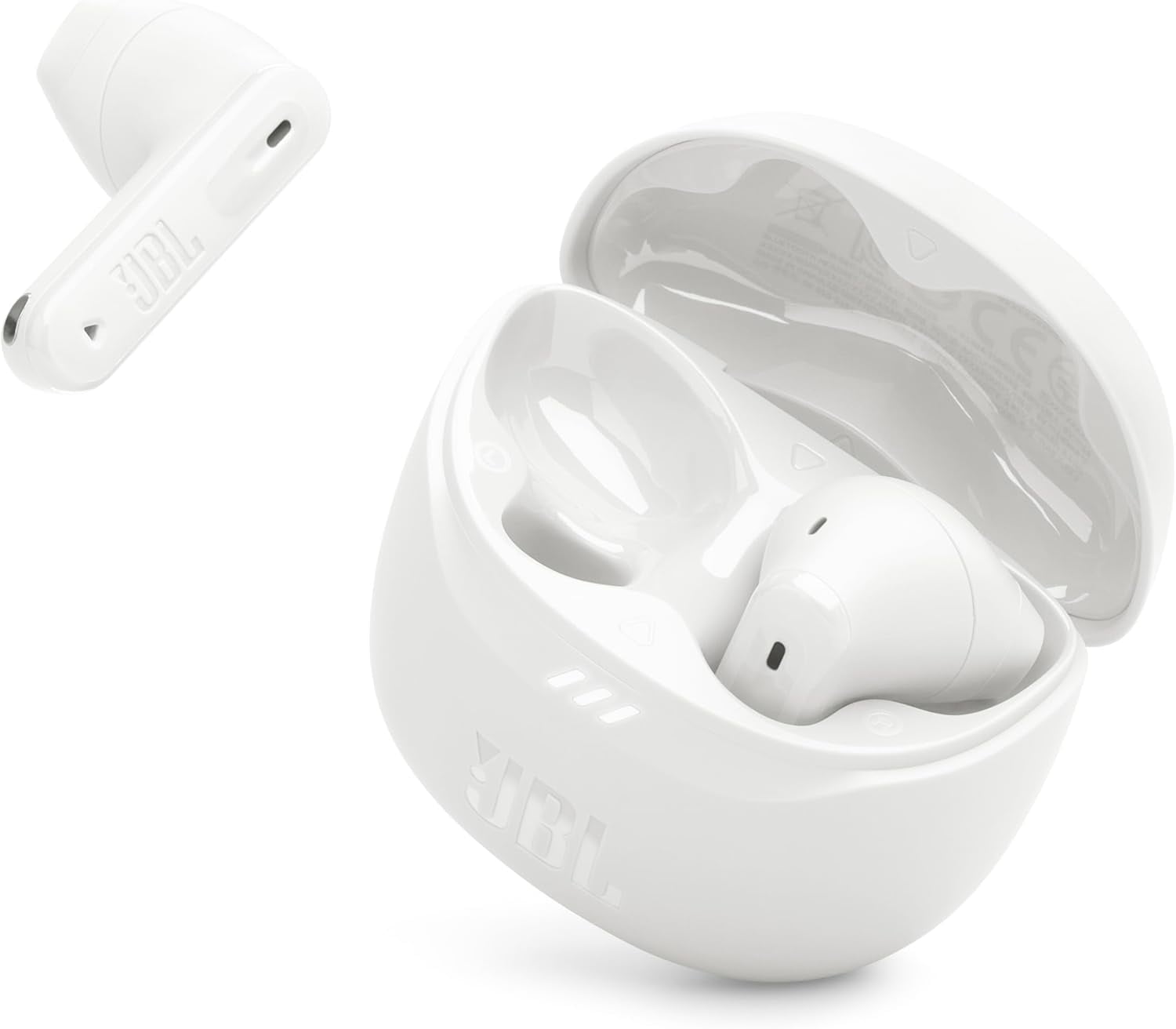 Open Box JBL Tune Flex 2 - True Wireless Noise Cancelling Earbuds - White