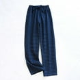 thumbnail image 3 of Holiday Deals 2024! Itsun Men's Pajama Bottoms,Mens Pajama Pants Sleep Bottoms Soft Comfy Long Pant Sleepwear with Pockets Navy, 3 of 3