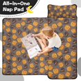 thumbnail image 4 of Halloween Pumpkins and Witch Hats Toddler Nap Mats for Kids Preschool,51"x22" Sleeping Mat Bag or Kids,Toddler Sleeping Bag,Toddler Nap Mat or Daycare, 4 of 6