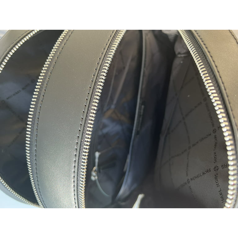 Michael Kors Jaycee Large Backpack Travel School Logo Signature Luggage  Vanilla