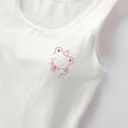 thumbnail image 6 of Bxsruta Teen Girls' Cotton Longline Training Bra, No Show Wirefree Stay in Place Everyday Bra for Ages 10-15, 6 of 7