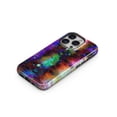 thumbnail image 3 of DesignSkinz Scratch-Resistant Hard Slim Case Compatible with iPhone SE Gen 2/3 (Compatible with MagSafe) - Neon Paint Mixtured Surface, 3 of 9