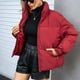 thumbnail image 5 of Chaquetas y abrigos casuales sin capucha de manga larga para mujer, chaqueta de invierno lisa de manga larga, abrigo con cremallera, blusa, abrigo para mujer, 5 of 5