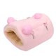 thumbnail image 1 of Jadeshay Nidos de hámster, Franela Gruesa, Mini Mascota, hámster, Hamaca cálida, nidos Colgantes para Dormir, casa, Columpio, Cama para Ardilla, Erizo(Rosa), 1 of 5