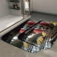 thumbnail image 2 of 1pc Pennywise Absorbent Non-Slip Bathroom Thickened Flannel Rug Decor,Soft,Quick Drying,Suitable For Indoor/outdoor Use,Bathrooms,Bedrooms,Kitchens,Terrace,Laundry Rooms,16"x24", 2 of 9
