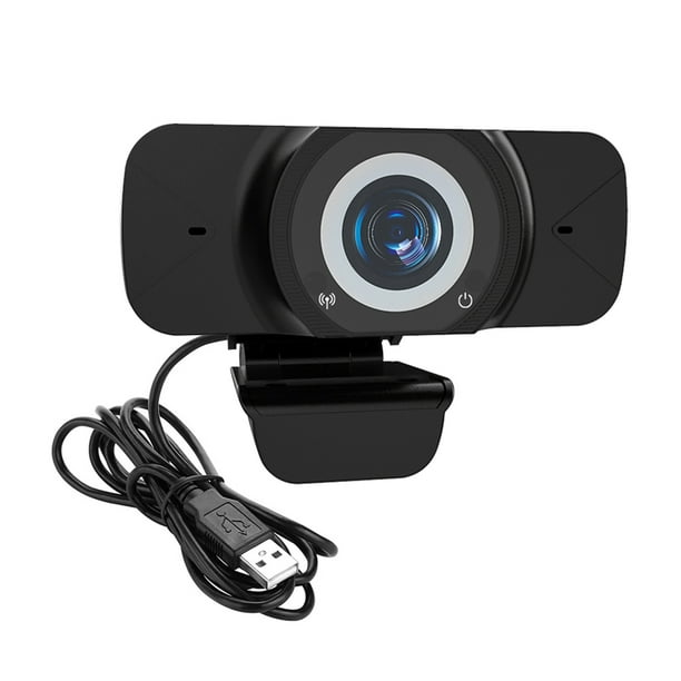 Webcam grand angle, caméra de vidéoconférence à grande vue, caméra de  diffusion en direct Full HD 1080p avec microphone intégré, webcam USB pour  ordinateur portable et de bureau, conférence, Li 