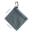 thumbnail image 3 of Towel Microfiber Towel with Carabiner Clip Towels for Bag Course Exercise Yoga Camping Gym, 3 of 8