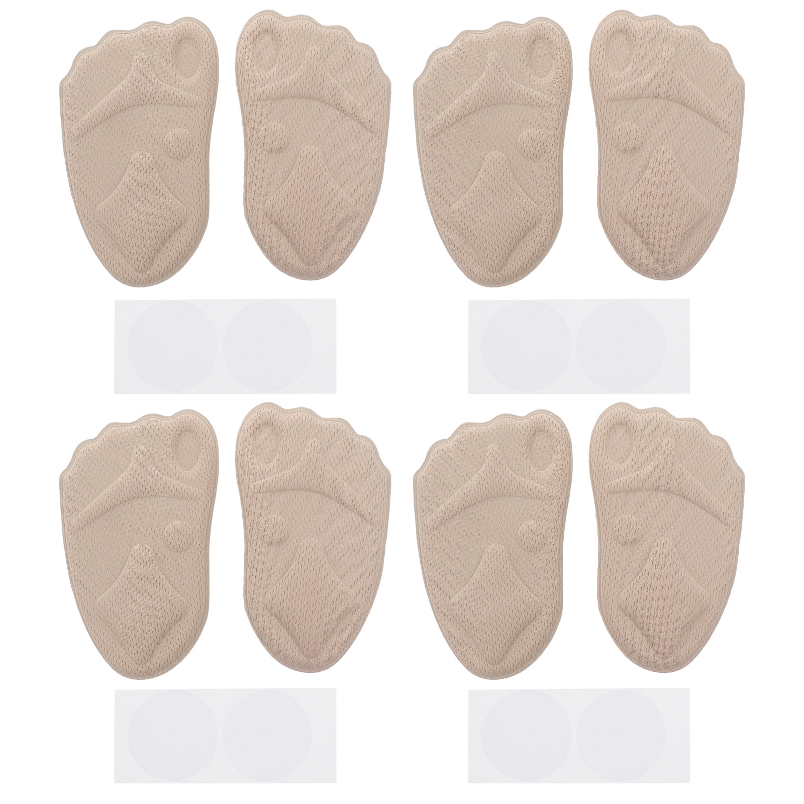 NUOLUX Pads Metatarsal High Heel Inserts Foot Forefoot Cushions Gel