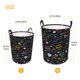 thumbnail image 3 of Fotbe I love you Mom Cesto de Ropa con Asas, Cesto Impermeable de Gran Capacidad, Bolsa de Lavado para Dormitorio, Cesto de Ropa con Ruedas y Asas-Medium, 3 of 6
