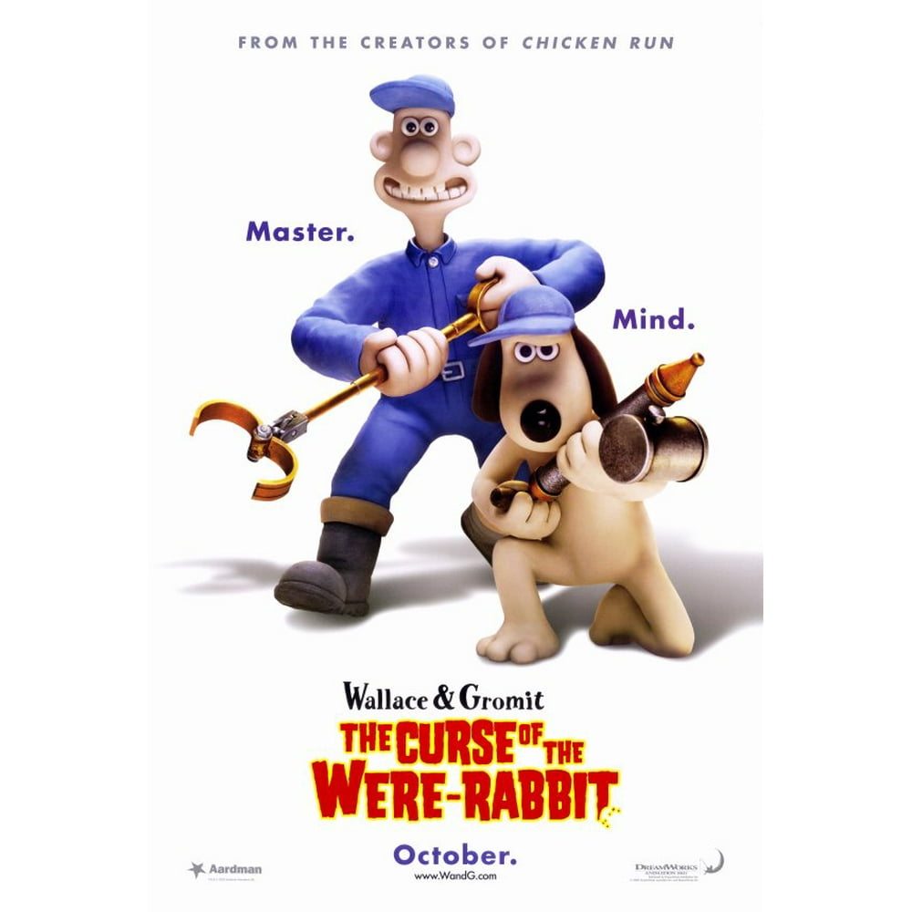 Wallace & Gromit The Curse of the WereRabbit movie POSTER (Style A