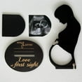 thumbnail image 4 of Baby Photo Frame & Pregnancy Milestone Commemorative Sign,Heart's Sign Ultrasound Photo Frame - Mothers Day Gifts，Pregnant Wife Gift From Husband | Gifts for Pregnant Women Mom to be, 4 of 5